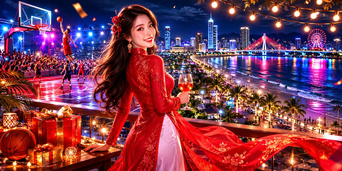 Người hâm mộ bóng rổ tại Đà Nẵng mặc áo dài đặt cược trực tuyến
