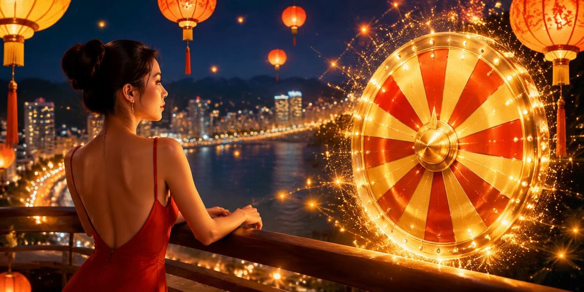 Đèn lồng Hội An trong không khí lễ hội quay số may mắn